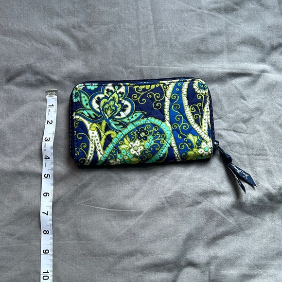 Vera Bradley Floral Zip Around Wallet - Picture 2 of 5
